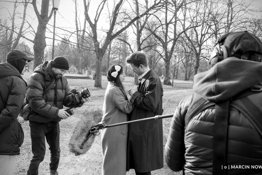 Bileterka, making off filmu, fot. Marcin Nowak