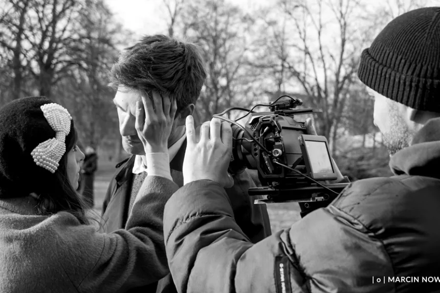 Bileterka, making off filmu, fot. Marcin Nowak