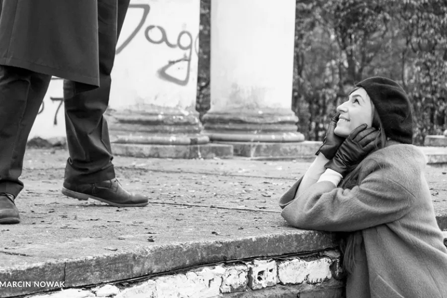 Bileterka, making off filmu, fot. Marcin Nowak