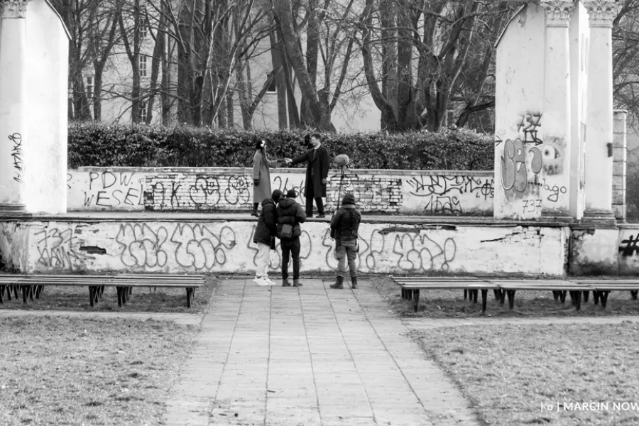 Bileterka, making off filmu, fot. Marcin Nowak