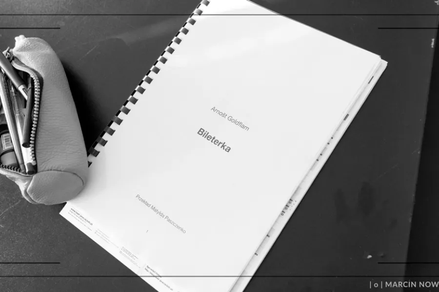 Bileterka, I próba reżyserska, fot. Marcin Nowak