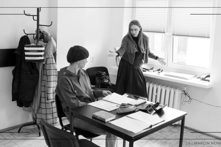 Bileterka, I próba reżyserska, fot. Marcin Nowak