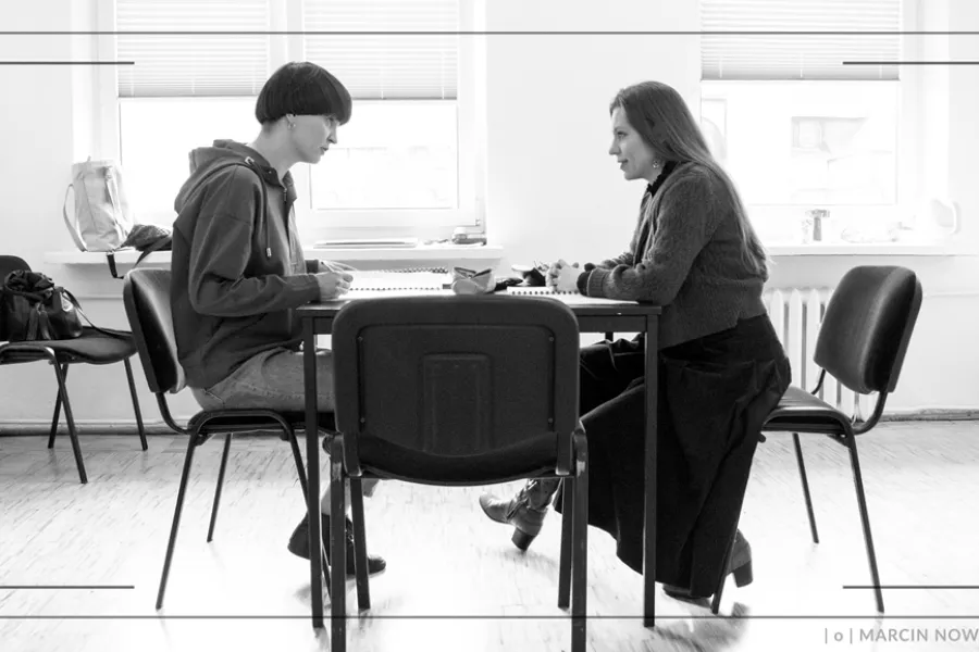 Bileterka, I próba reżyserska, fot. Marcin Nowak