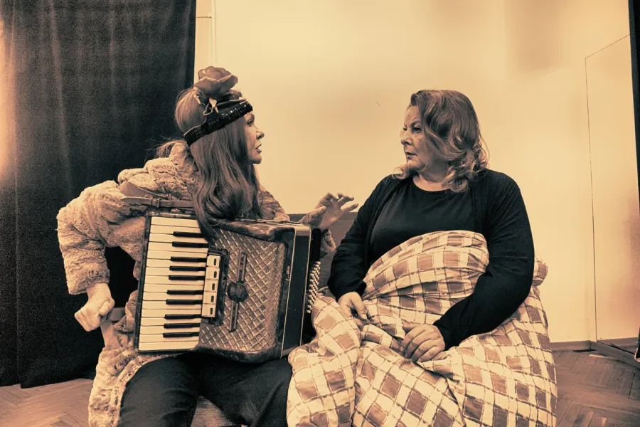 Dzień Walentego, II próba, Milena Lisiecka, Dorota Kiełkowicz, fot. Marcin Nowak