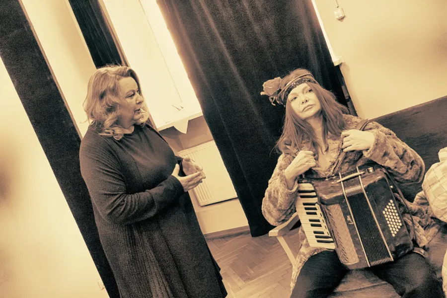 Dzień Walentego, II próba, Milena Lisiecka, Dorota Kiełkowicz, fot. Marcin Nowak