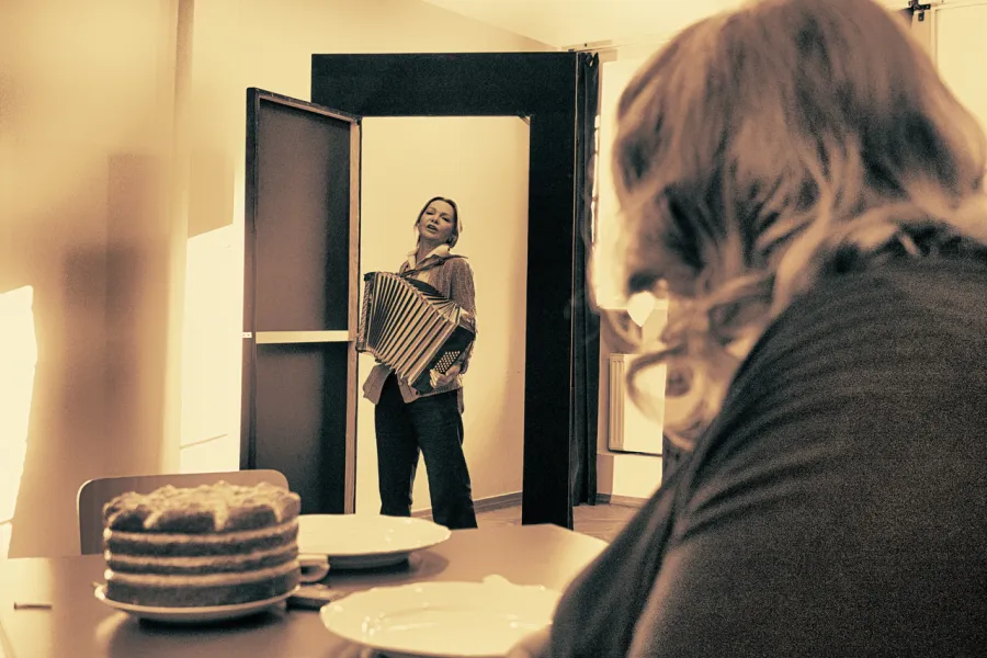 Dzień Walentego, II próba, Milena Lisiecka, Dorota Kiełkowicz, fot. Marcin Nowak