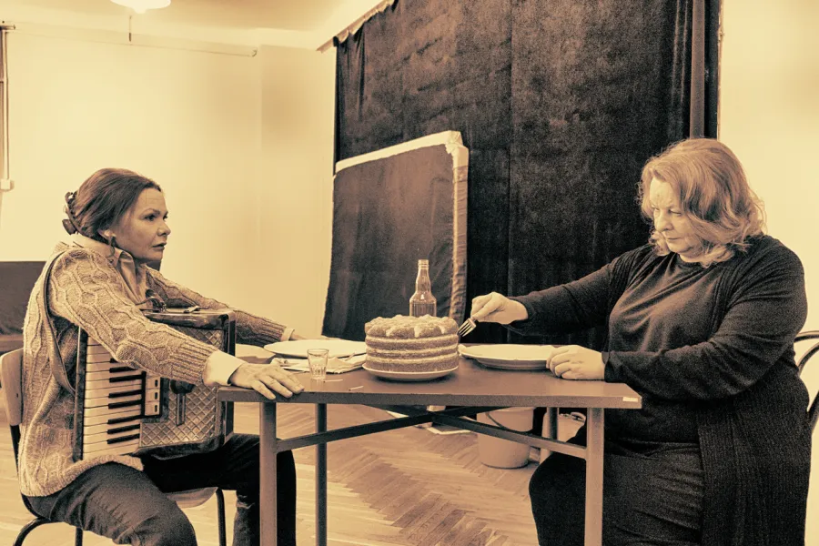 Dzień Walentego, II próba, Milena Lisiecka, Dorota Kiełkowicz, fot. Marcin Nowak