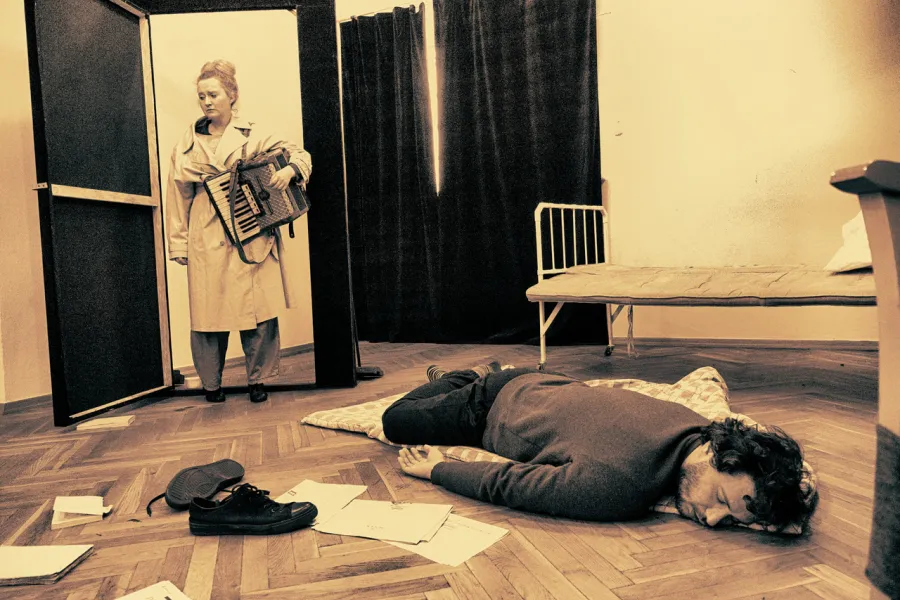 Dzień Walentego, II próba, Iwona Karlicka, Marcin Włodarski, fot. Marcin Nowak