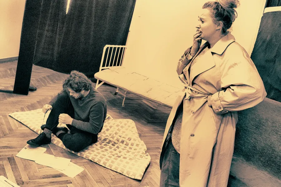 Dzień Walentego, II próba, Iwona Karlicka, Marcin Włodarski, fot. Marcin Nowak