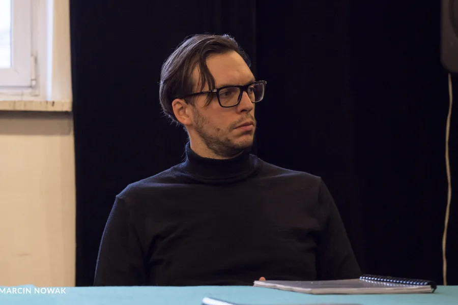 Dziady - pierwsza próba; fot. Marcin Nowak