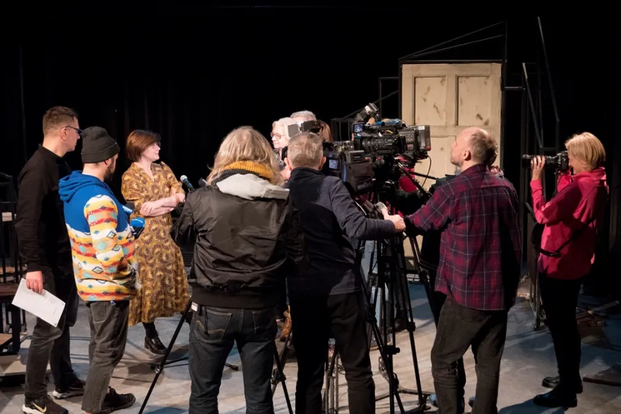 Dzień Walentego, próba medialna, fot. Marcin Nowak