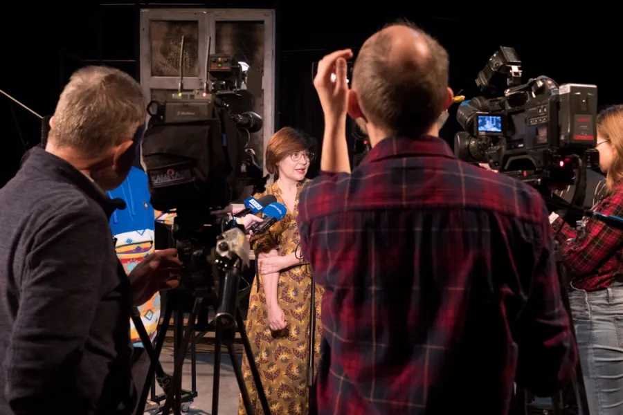 Dzień Walentego, próba medialna, fot. Marcin Nowak