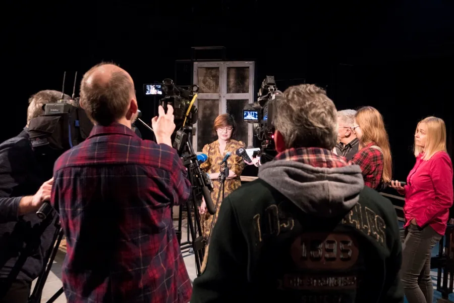 Dzień Walentego, próba medialna, fot. Marcin Nowak