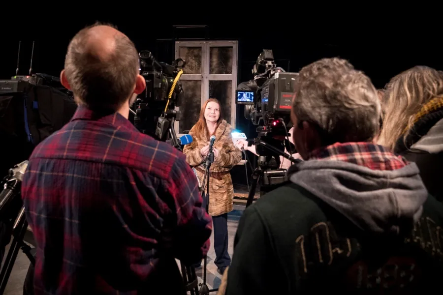 Dzień Walentego, próba medialna, fot. Marcin Nowak