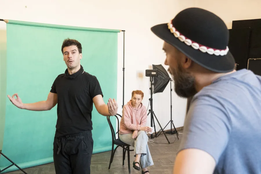 Gwałtu, co się dzieje!, próba II, fot. Marcin Nowak