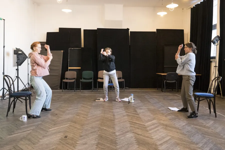 Gwałtu, co się dzieje!, próba II, fot. Marcin Nowak