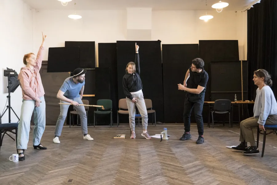 Gwałtu, co się dzieje!, próba II, fot. Marcin Nowak