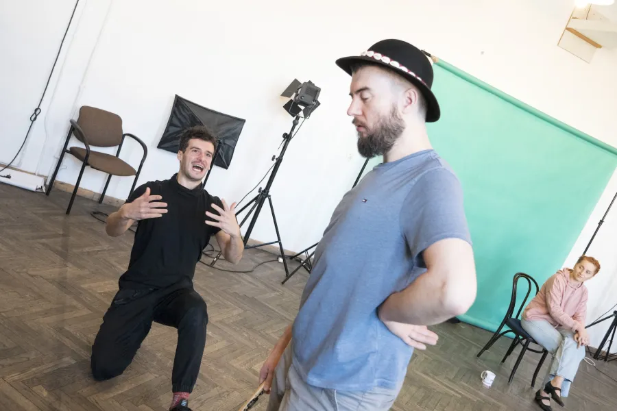 Gwałtu, co się dzieje!, próba II, fot. Marcin Nowak