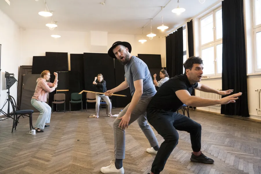Gwałtu, co się dzieje!, próba II, fot. Marcin Nowak