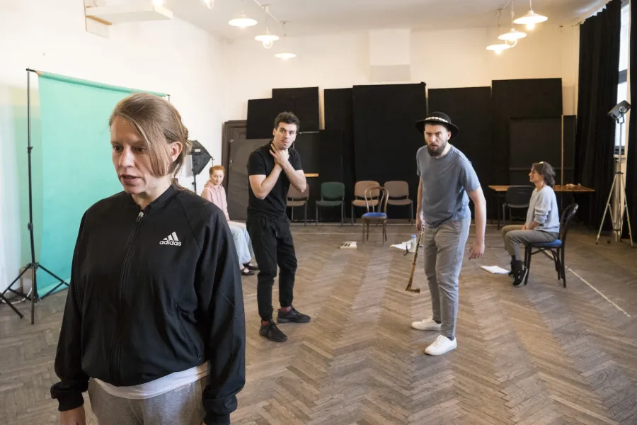 Gwałtu, co się dzieje!, próba II, fot. Marcin Nowak