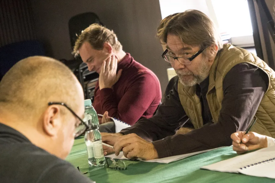 Gwałtu, co się dzieje!, próba stolikowa, fot. Marcin Nowak