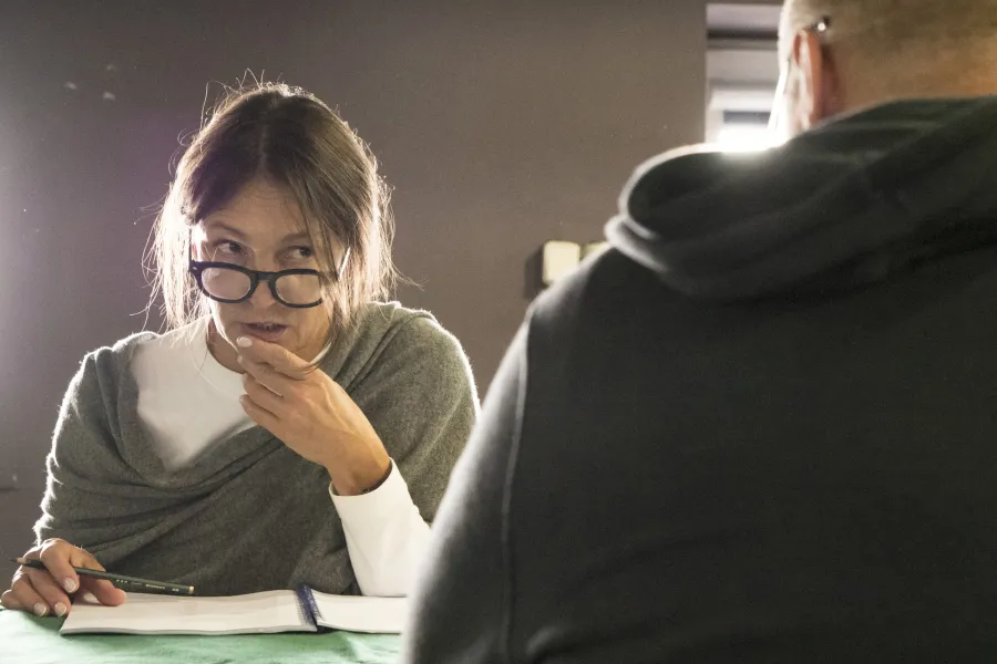 Gwałtu, co się dzieje!, próba stolikowa, fot. Marcin Nowak