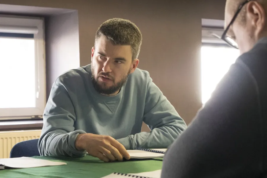 Gwałtu, co się dzieje!, próba stolikowa, fot. Marcin Nowak