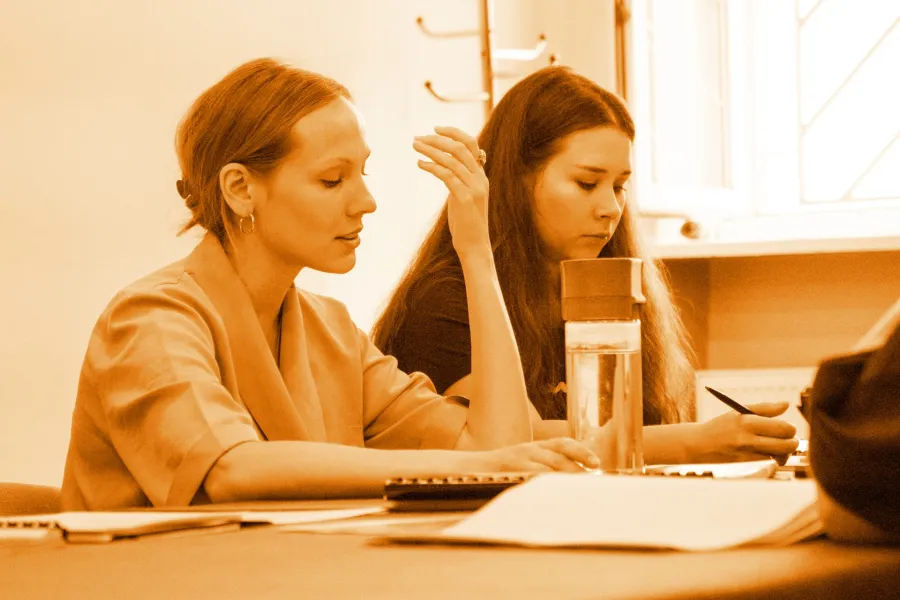 Kartoteka, próba stolikowa, fot. Marcin Nowak