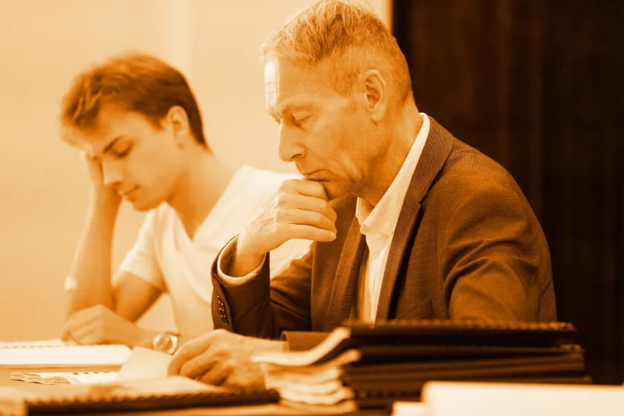 Kartoteka, próba stolikowa, fot. Marcin Nowak