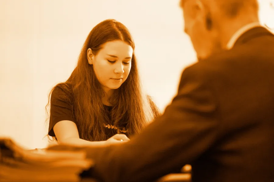 Kartoteka, próba stolikowa, fot. Marcin Nowak