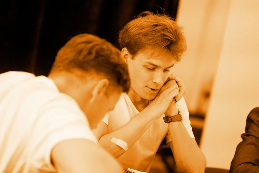 Kartoteka, próba stolikowa, fot. Marcin Nowak