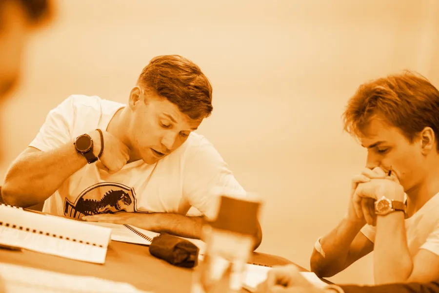 Kartoteka, próba stolikowa, fot. Marcin Nowak