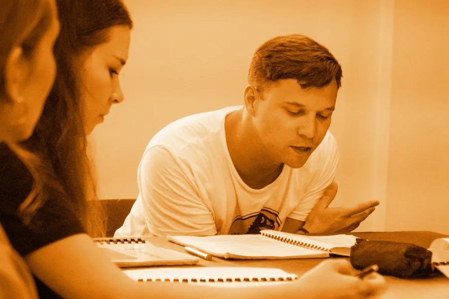 Kartoteka, próba stolikowa, fot. Marcin Nowak