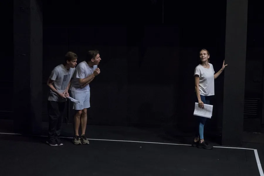 Kartoteka, próba I, fot. Marcin Nowak