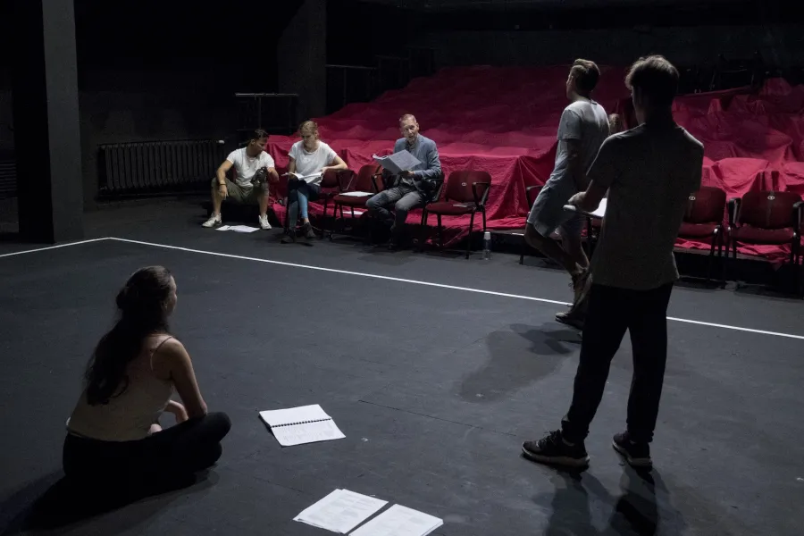 Kartoteka, próba I, fot. Marcin Nowak