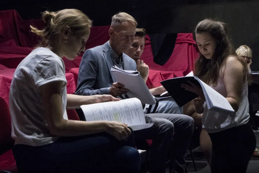 Kartoteka, próba I, fot. Marcin Nowak