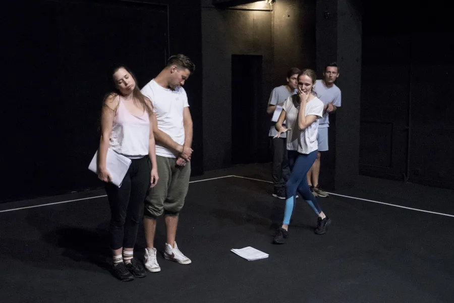 Kartoteka, próba I, fot. Marcin Nowak