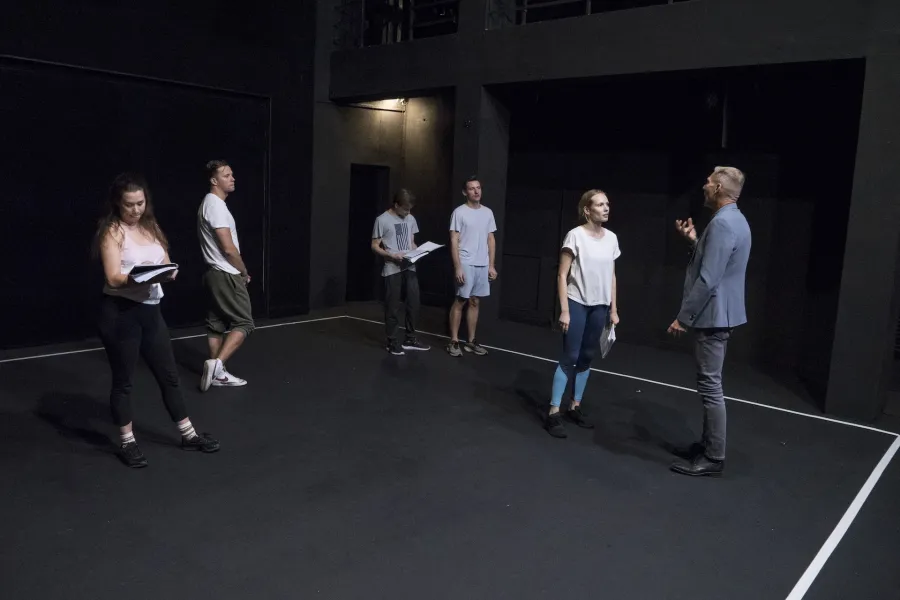 Kartoteka, próba I, fot. Marcin Nowak