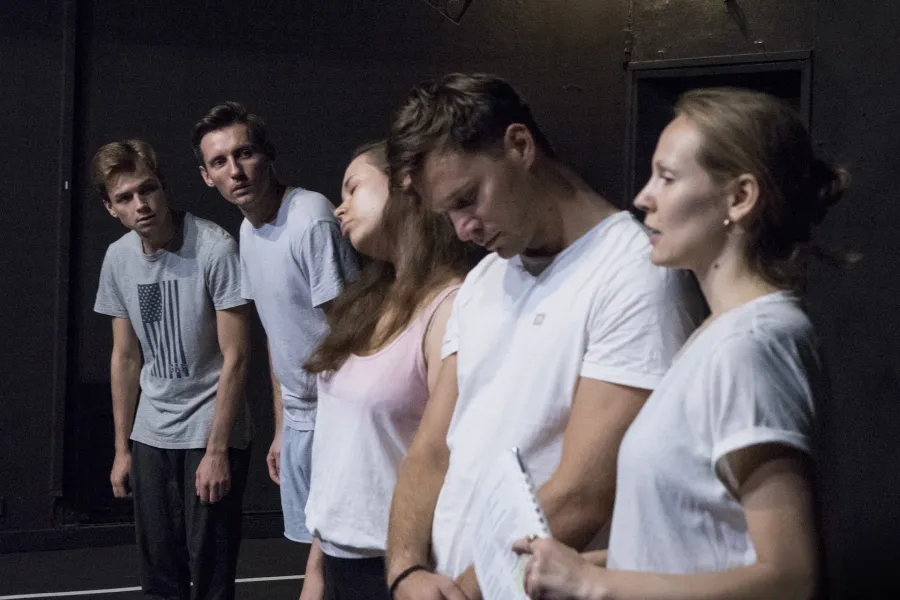 Kartoteka, próba I, fot. Marcin Nowak