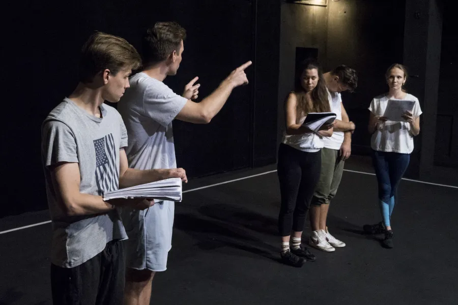 Kartoteka, próba I, fot. Marcin Nowak