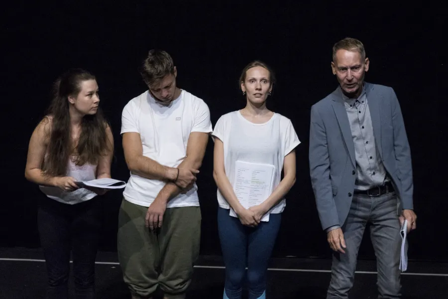 Kartoteka, próba I, fot. Marcin Nowak