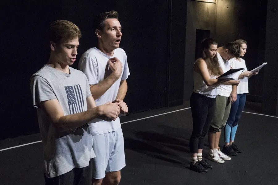 Kartoteka, próba I, fot. Marcin Nowak