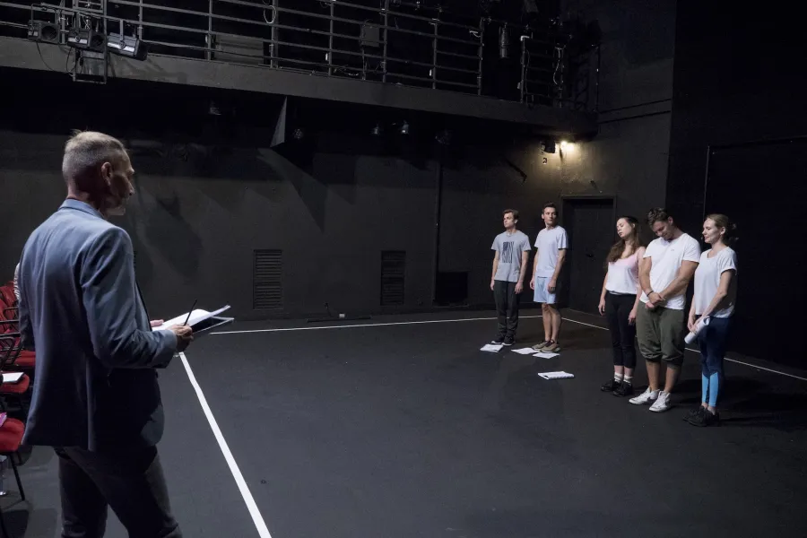 Kartoteka, próba I, fot. Marcin Nowak