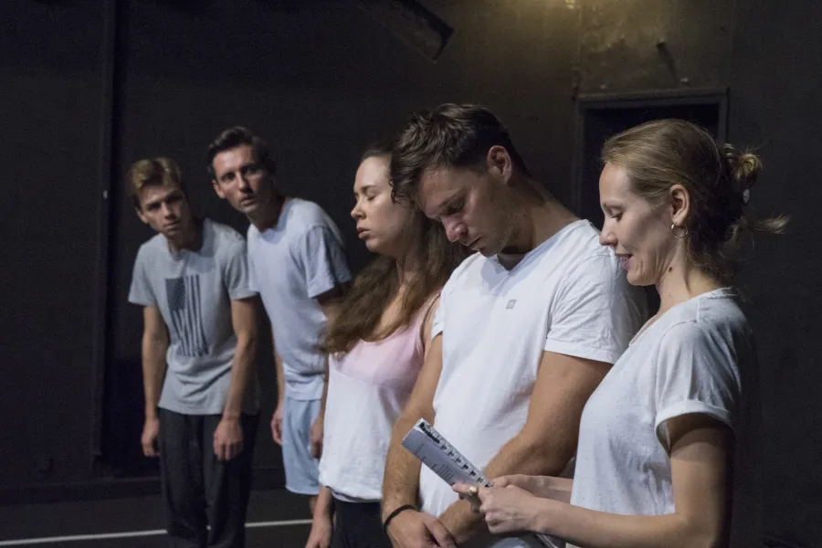 Kartoteka, próba I, fot. Marcin Nowak