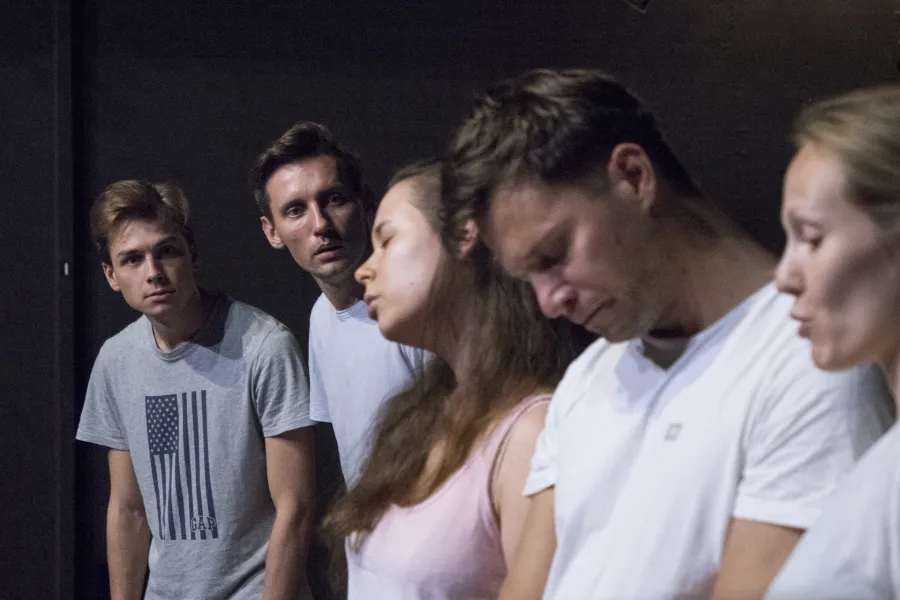 Kartoteka, próba I, fot. Marcin Nowak