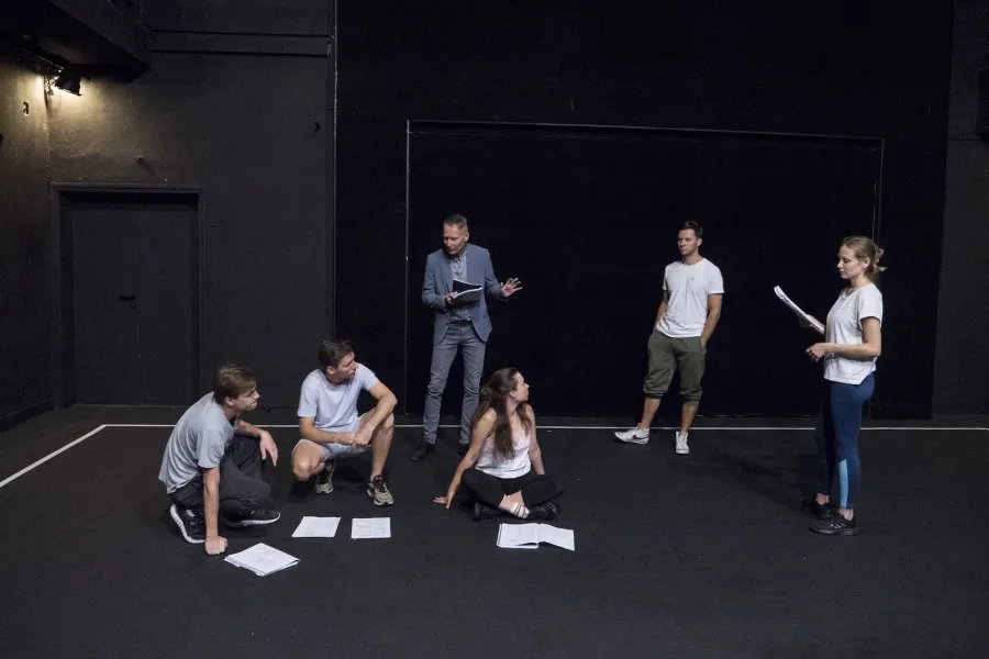 Kartoteka, próba I, fot. Marcin Nowak