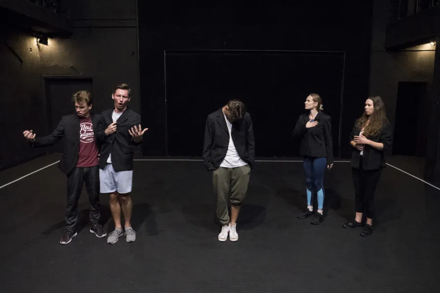 Kartoteka, próba II, fot. Marcin Nowak