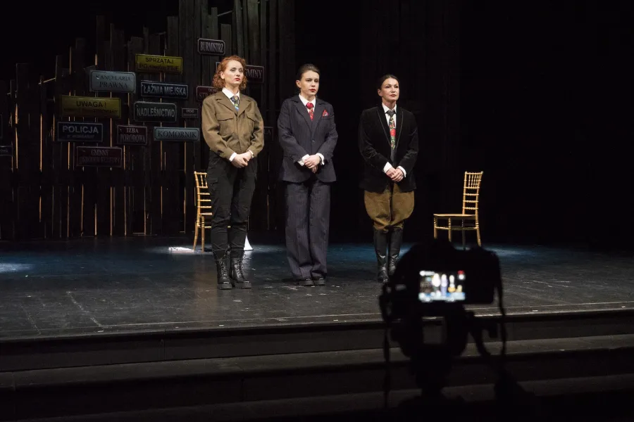 Gwałtu, co się dzieje!, próba medialna, fot. Marcin Nowak