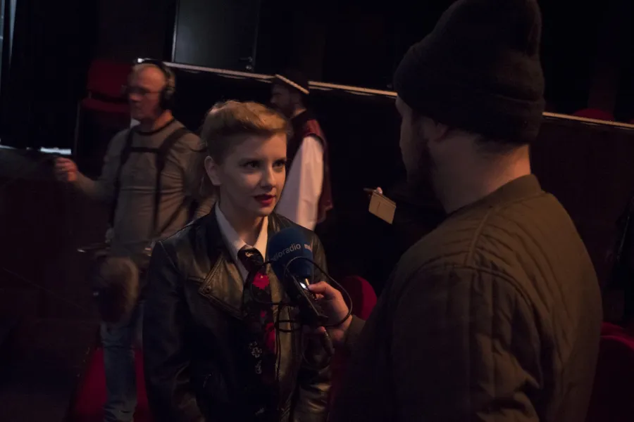 Gwałtu, co się dzieje!, próba medialna, fot. Marcin Nowak