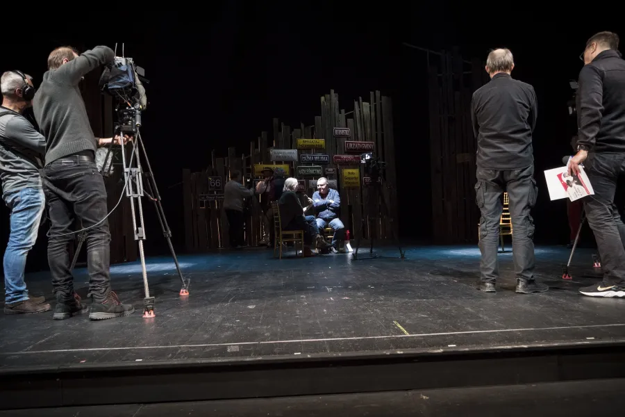 Gwałtu, co się dzieje!, próba medialna, fot. Marcin Nowak